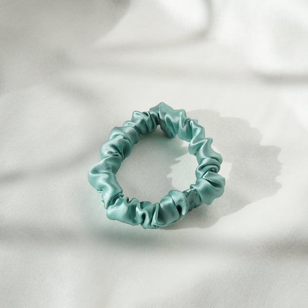 Bunte Upcycling Scrunchies