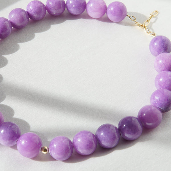 Lavender Luxe Pearl Necklace