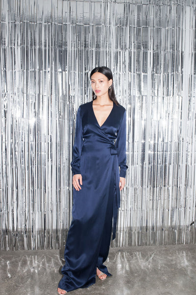 Seiden Wickelkleid „Jojo“