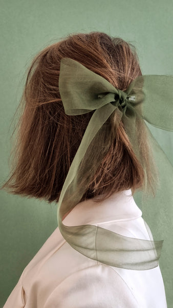 Organza-Haarschleifen