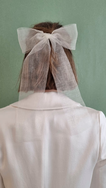 Organza-Haarschleifen