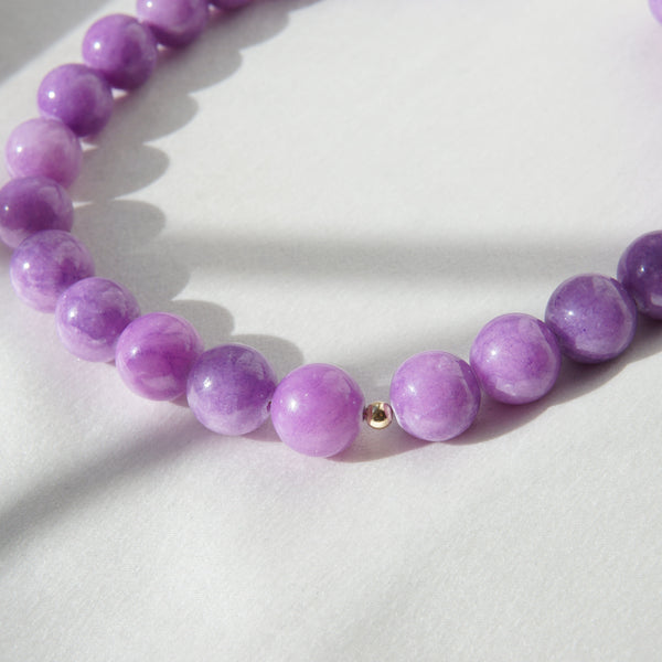 Lavender Luxe Pearl Necklace