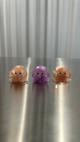 Oktopus Haarspange klein