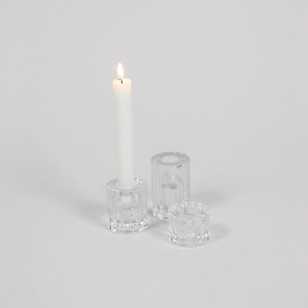 Una candlestick holder