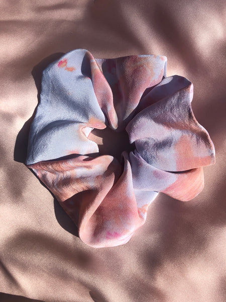 Dyed Upcycling Scrunchies