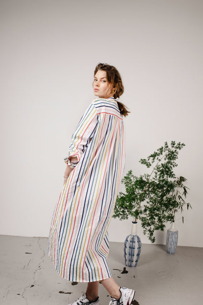 Striped shirt dress "Lilly"