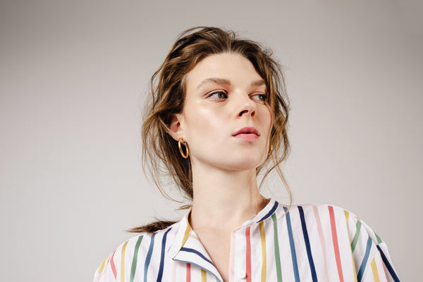 Striped shirt dress "Lilly"